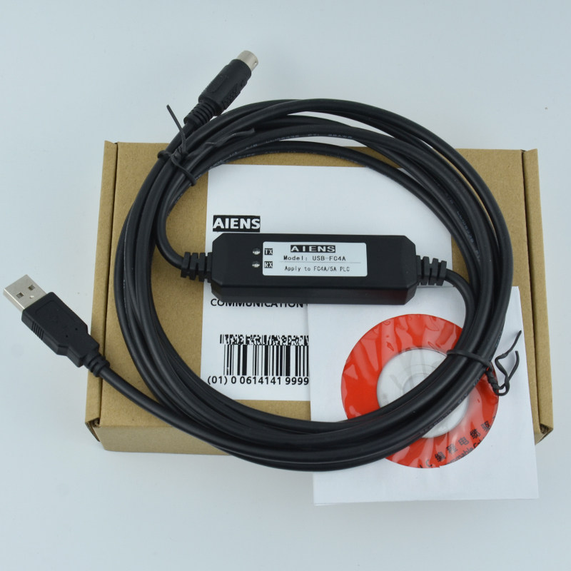 IDEC and spring microsmart HG1F series PLC programming cable download line USB-FC4A USB port