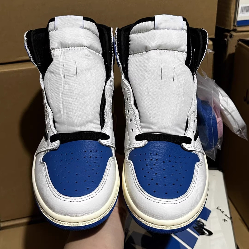 Travis Scott Fragment Lightning High-Top Collaboration Unisex Basketball Casual Shoes Dh3227-105
