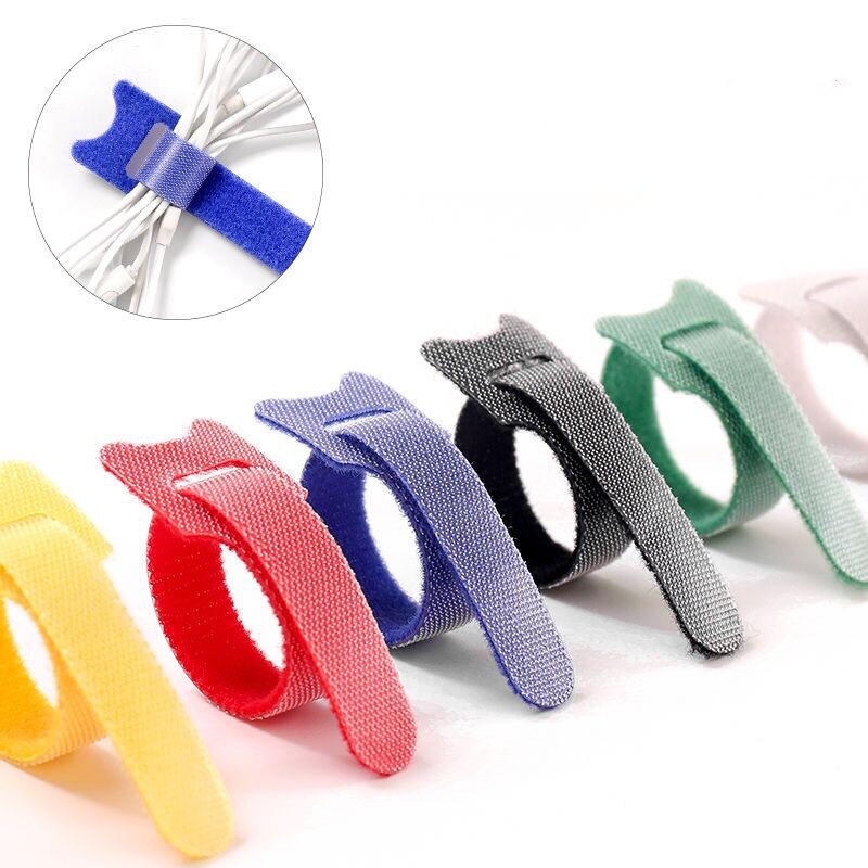 Wire Storage Rationalizer Magic Patch Mesh Route Winding Hub Tie Wire Strap Data Line Tie to match