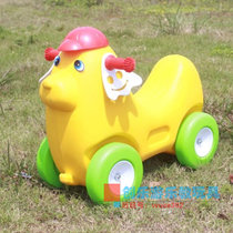 Naughty Castle Sprain Bike Slide Wagon Baby Four-wheeled School Walker Car Walker Kindergarten Baby Carrier Toy Car Puppy Car