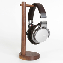  Custom solid wood black walnut headphone stand Headset stand Display stand Watch bracelet rack