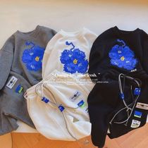 Chen Ma 2021 spring new childrens suit men and womens clothes leisure sweatpants Korean tide baby two-piece set