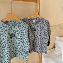 Chen Ma childrens T-shirt 2021 spring new male and female Boy BAO WEN fake two pieces T baby Korean letter long sleeve bottom T