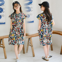 Girl 2022 summer fit new pants slim fit Korean version foreign air conjoined pants work pants big boy pure cotton sports shorts