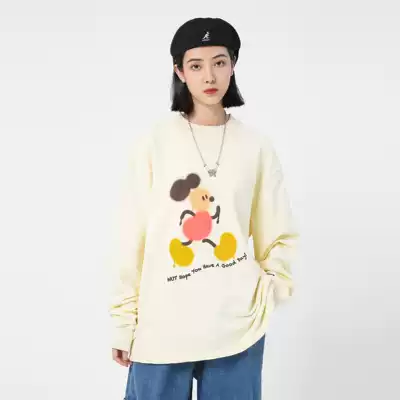 (WUT official store) 2020AW artist cooperative ink printing wild thick cotton T National Tide brand men and women