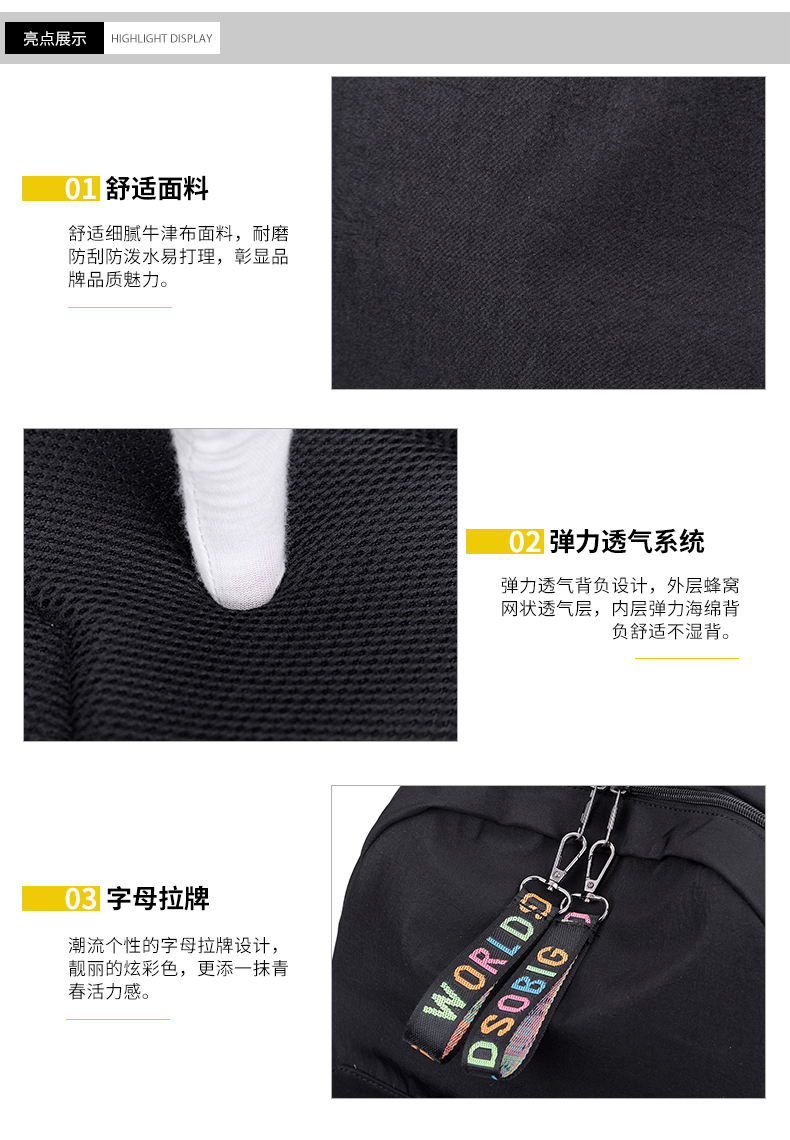 Học sinh trung học cơ sở túi nữ vai túi phiên bản Hàn Quốc của Harajuku ulzzang học sinh trung học công suất lớn khuôn viên ba lô thủy triều - Ba lô balo nam đẹp