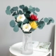 1 Big Bunch+2 белая магнолия 1 желтый пламя Chrysanthemum 1 красный лотос без вазы