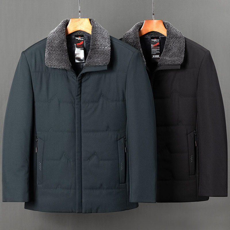 Thickened, loose and casual for middle-aged and elderly people in winter