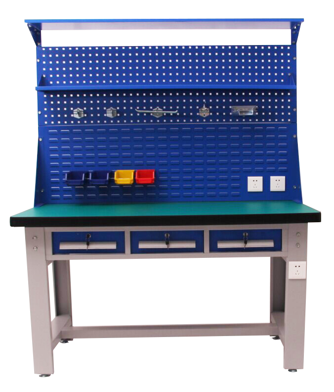 Heavy-bearing heavy-duty clamp workstation Factory workshop Laboratory stainless steel table maintenance work desk