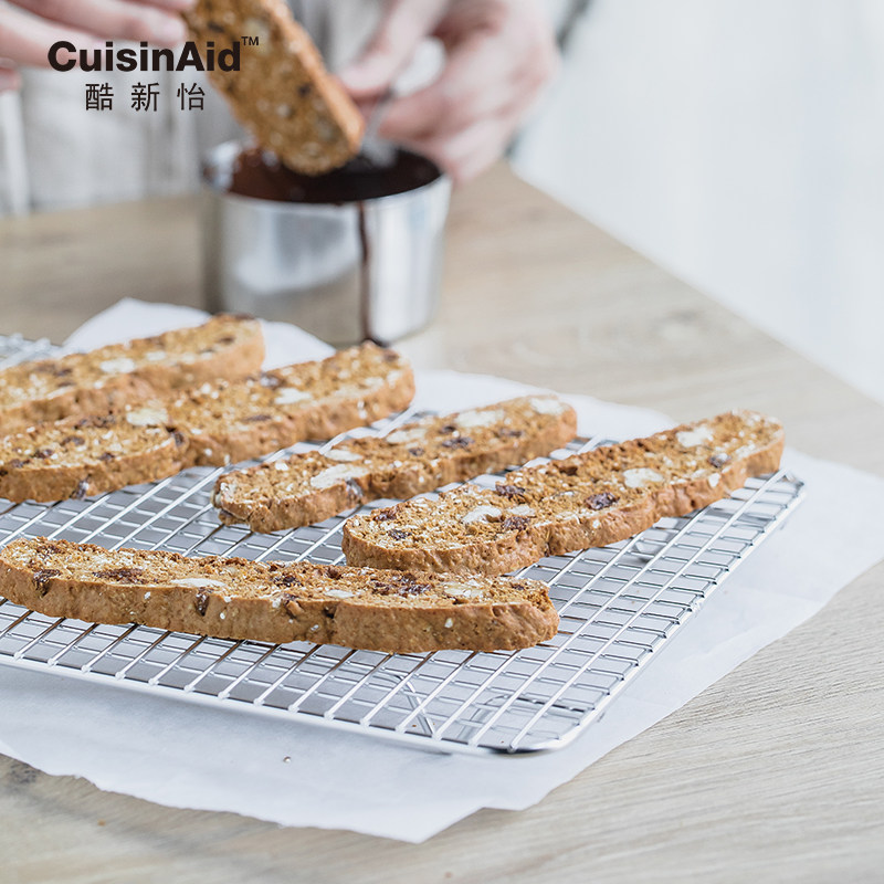 Cool Neo Yi Encryption Plus Coarse 304 Stainless Steel Cake Cooling Rack Dry Mesh Baking Net Food Level Bread Net Rack