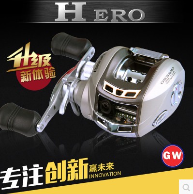 Guangwei DS3320 water drop wheel Jinfan water drop wheel full metal wire cup double brake right and left hand fishing line wheel