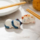 Japanese lucky cat chopstick stand