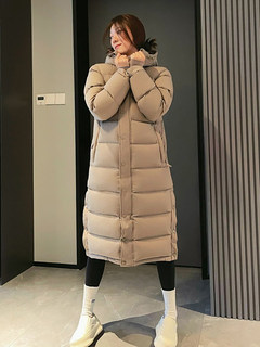 95 goose down down jacket women's long winter 2023 new canadian tna big brand high-end thickened warm and extremely cold