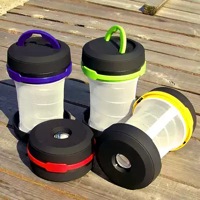 Outdoor light tent light camping light emergency lighting telescopic portable mini flashlight LED light