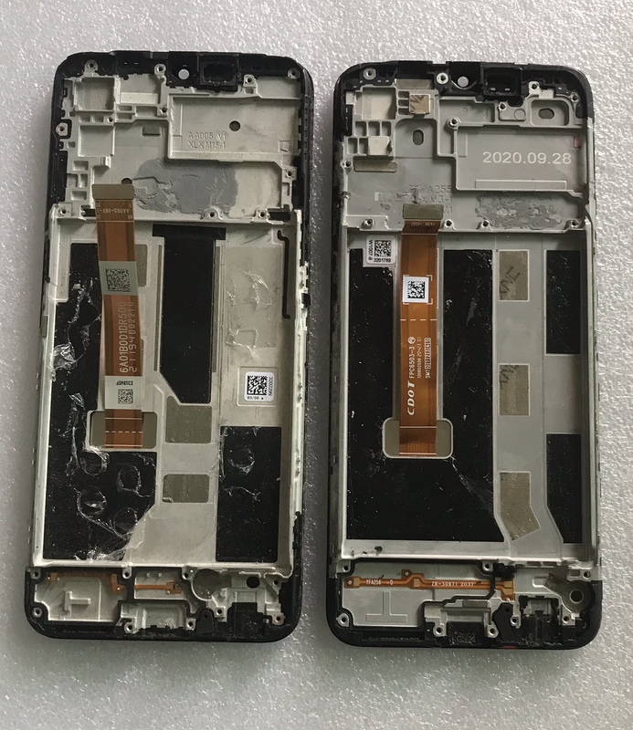Suitable for Oppo A52 A35 A32 A55 Screen Assembly with Frame Display, Internal and External Screens