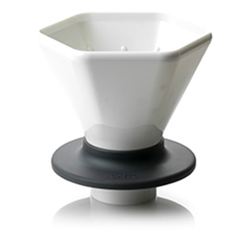 CAFEC Japan Sanyo V45 new resin DEEP DRIPPER 45 deep extraction filter cup filter paper 3-7 people