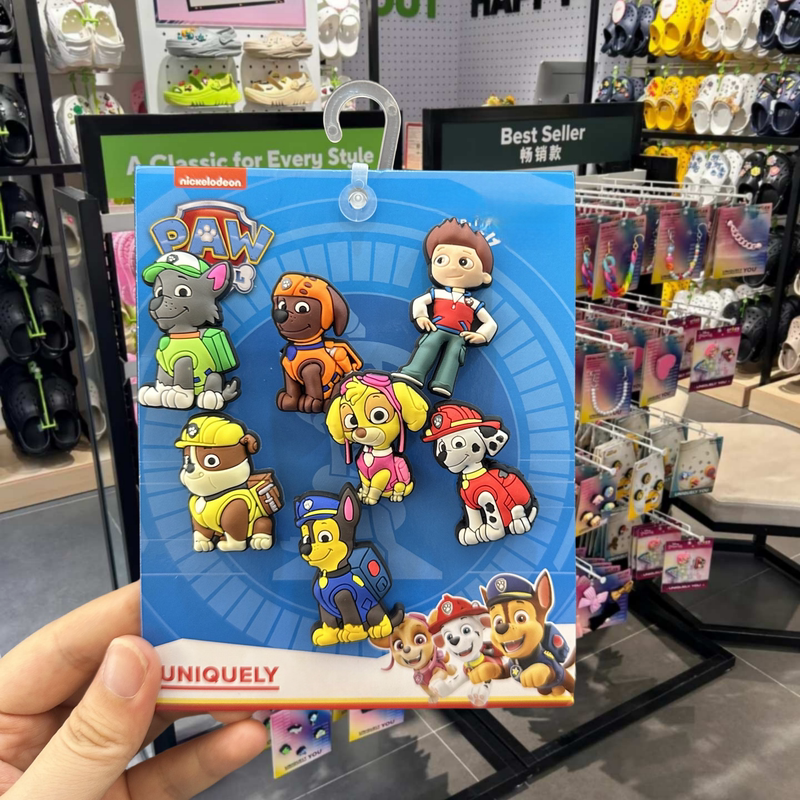 Crocs Shoe Accessories, Shoe Charms Suitable for Crocs Shoes, Children's Cartoon Shoe Decorations, Paw Patrol