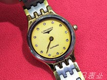 Deal with good product imitation Longines used quartz electronic watch foreign movement sapphire diamond inlaid clearance discount transfer