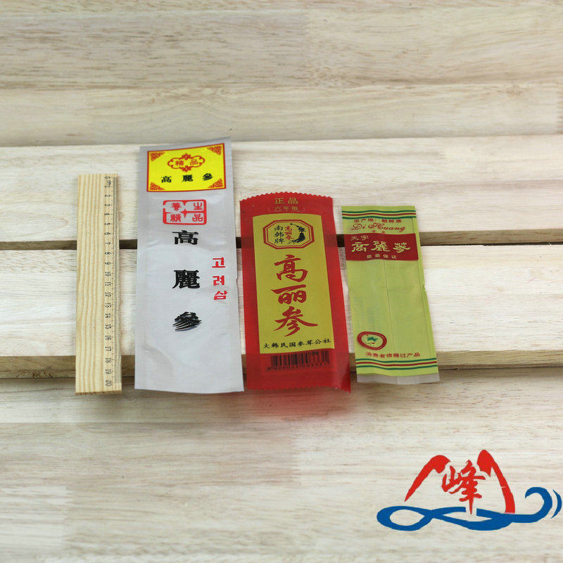 Yunfeng aluminum plated Korean ginseng bag a South Korea wholesale custom Korean ginseng packaging gift bag