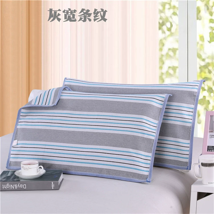 Tinh khiết bông dày lớn dành cho người lớn sinh viên cao cấp cotton cũ vải thô gối khăn cặp giải phóng mặt bằng bán đặc biệt