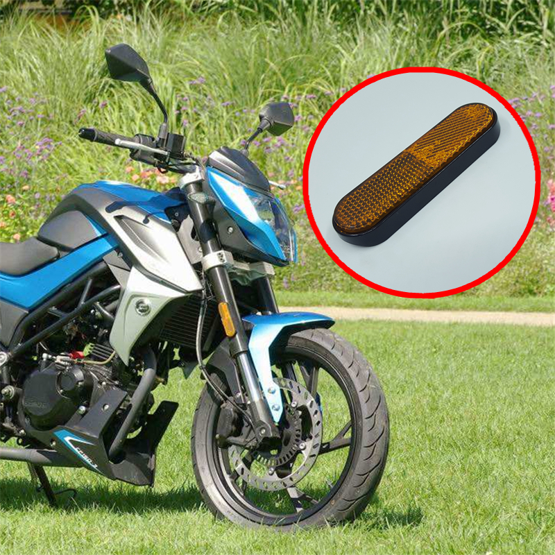 Suitable for spring breeze NK150 250 400 ST Baboon motorcycle front shock absorber side reflector paste reflector