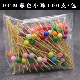Цвет цвета 9 см бусинки 100 корней
