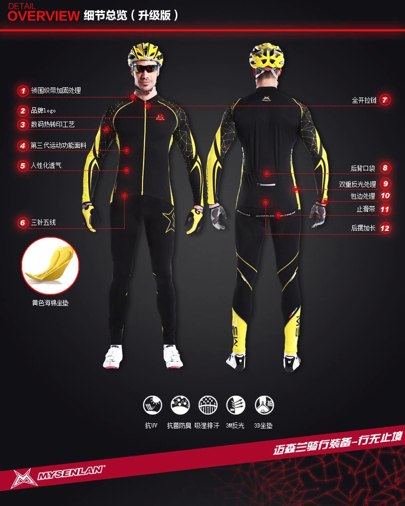 Vêtement cyclisme homme MYSENLAN - Ref 2209614 Image 19
