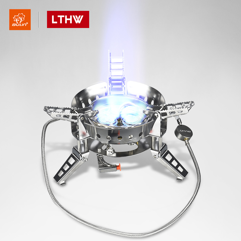 Walking Forest Outdoor Stove Portable B17 Wild Cooking Gas Field Cooker Camping Equipment Windproof gas stove Furnace Head-Taobao