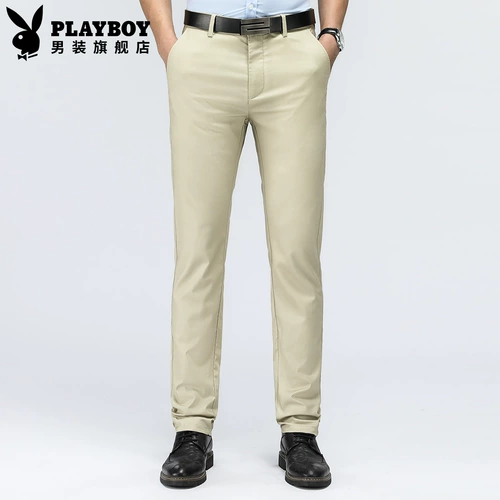 Playboy, мужские штаны, модные весенние повседневные брюки для отдыха