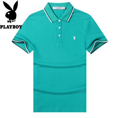 Playboy ngắn tay t-shirt nam mùa hè mới xu hướng kinh doanh áo sơ mi cổ áo polo áo sơ mi nam giản dị của quần áo áo thun nike Áo phông ngắn