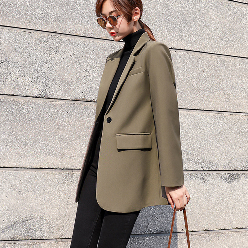 200 catty SIZE WOMEN'S DRESS SUIT JACKET WOMAN 2022 Chunqiu Ji New Fat mm Net Red casual Western suit jacket