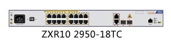 () ZTE ZXR10 2950-18TC 16 100 trillion 100 trillion 2000 trillion light outlet 2nd floor management switch