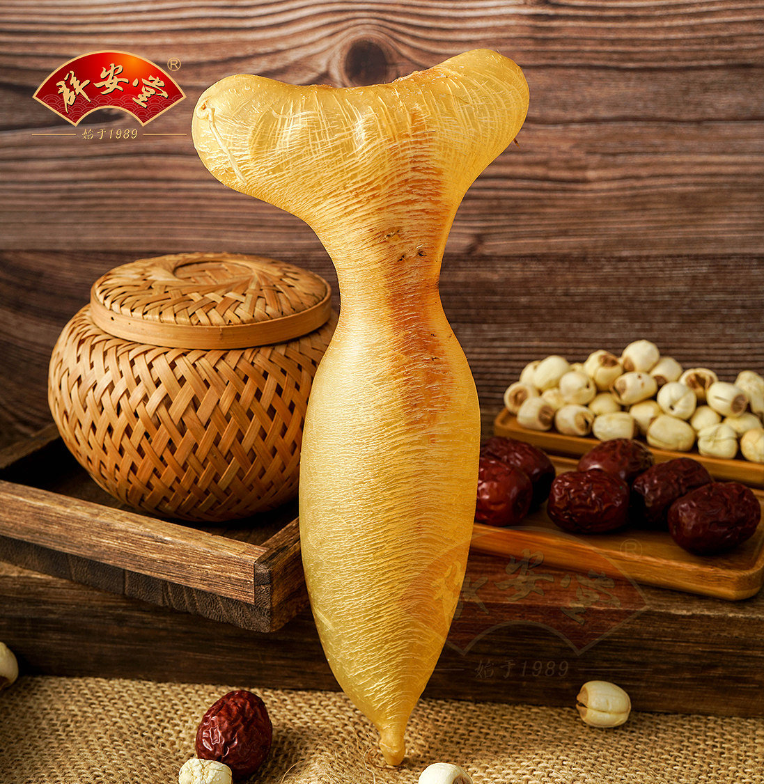 (Qun'an Hall) Collection of Old Spider Gum Fish Maw Fish Maw Dry Goods Deep Sea Nourishing Collection Grade Cod Fish Maw