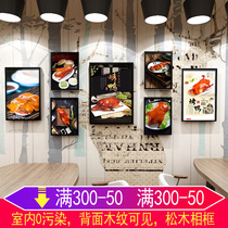 Old Beijing roast duck decorative painting mural restaurant hanging painting restaurant photo wall hotel wall painting nostalgic restaurant mural painting