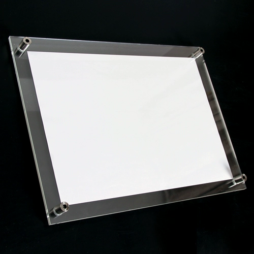 Висящая стена Yayli Crystal Photo Frame Organic Glass A4 16 -INCH A3 Business License Box Сертификат