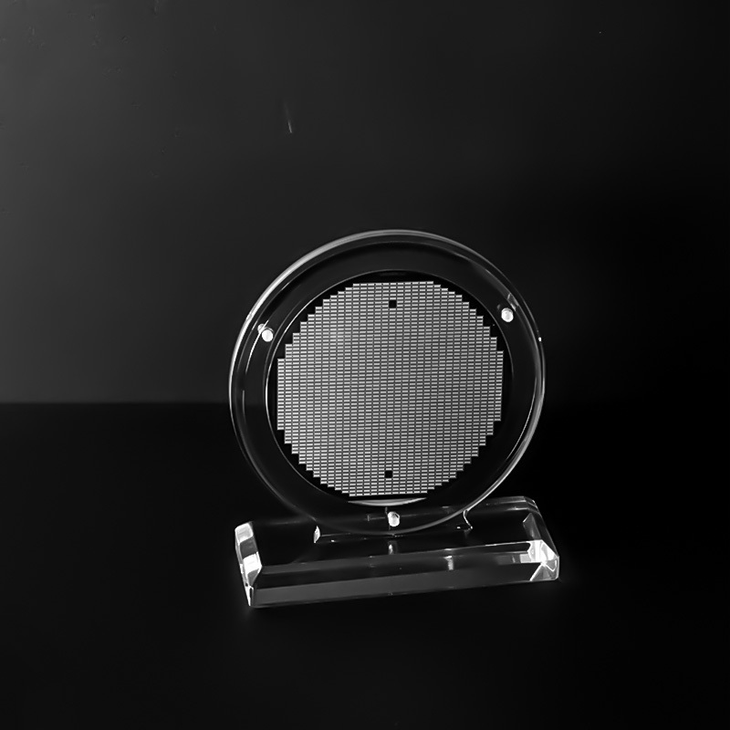 Acrylic Wafer Display Stand Electronic Chip Silicon Wafer Magnetic Transparent Storage Rack Round Wafer Disc Display Rack Acrylic Wafer Display Stand Electronic Chip Silicon Wafer Magnetic Transparent Storage Rack Round Wafer Disc Display Rack