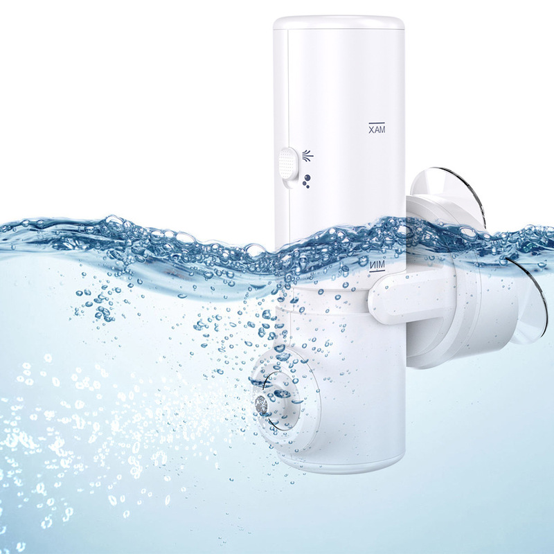 Cross-Border New Bathroom Spa Machine Bathtub Bath Foam Machine Sauna Water Sprayer Bubbler Spa Bath Bubbles