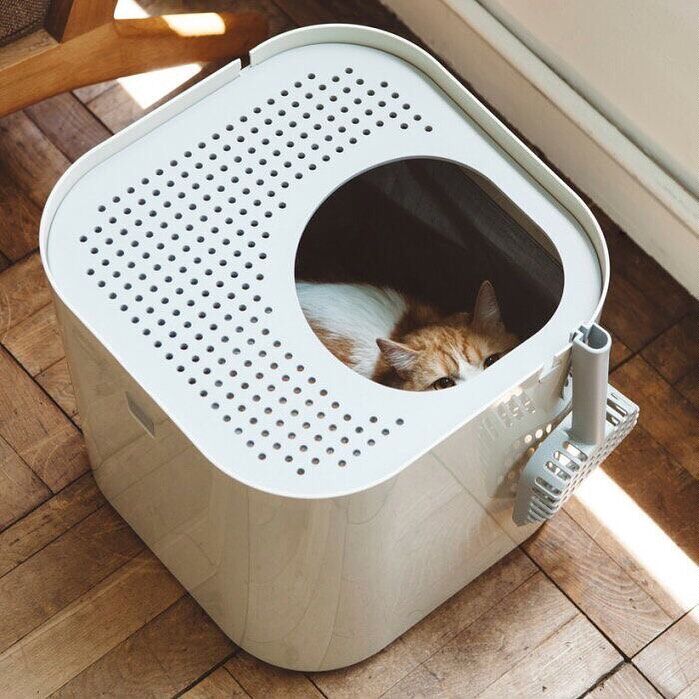 German direct mail modkat cat litter box new cat toilet high quality low-key fashion
