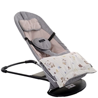 Серые пояса с небольшим одеялом