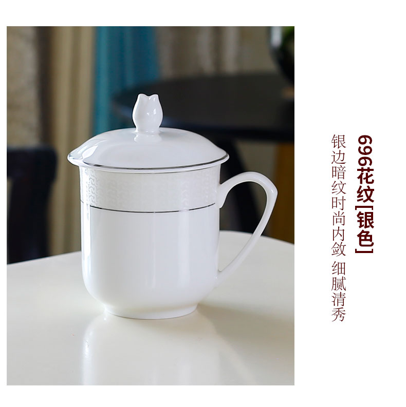 Ya cheng DE ipads China business office with cover glass ceramic and make tea cups with handle custom advertising cup water