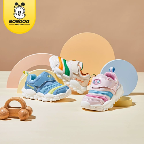 Демисезонная детская обувь для раннего возраста подходит для мужчин и женщин, тренд сезона, мягкая подошва