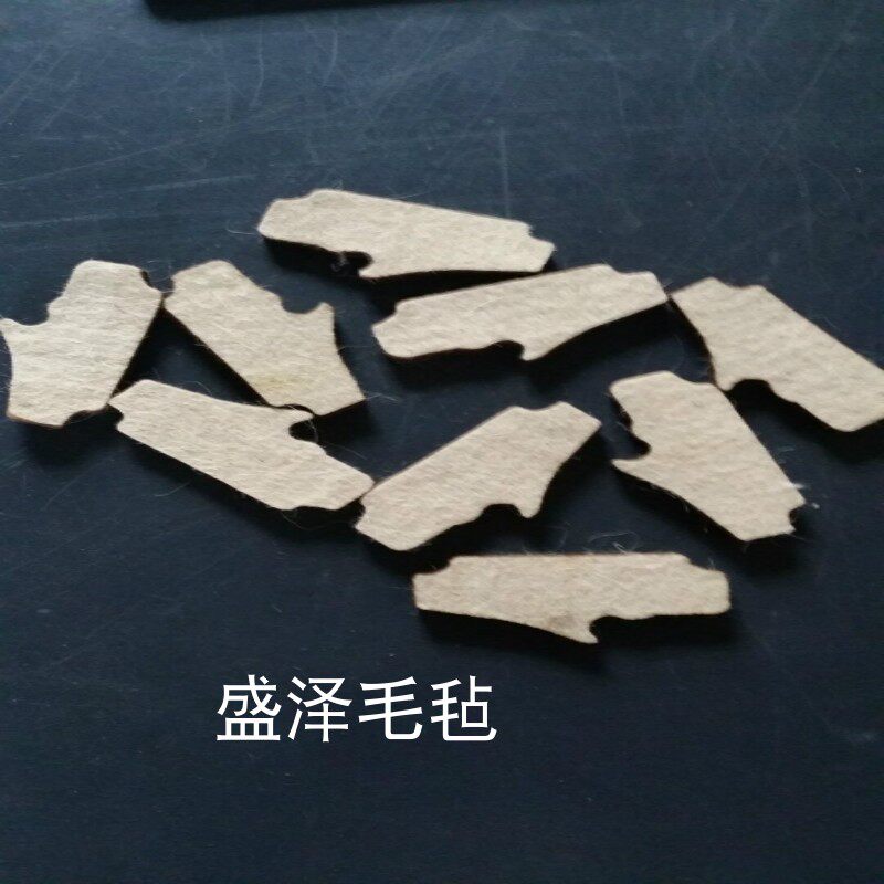 Order-made Felt Ring Oil Seal Felt Seal Ring High Temperature Resistant Suction Oil Buffer Cushion Felt Cushion Gland Strip Various Profiled Mats