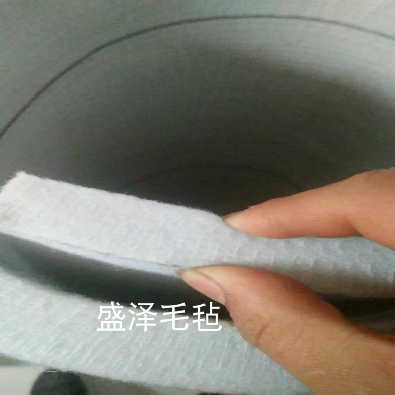 Wool felt oil absorption filter pure wool high-density polishing wear-resistant seal sound insulation high temperature resistant industrial wool felt
