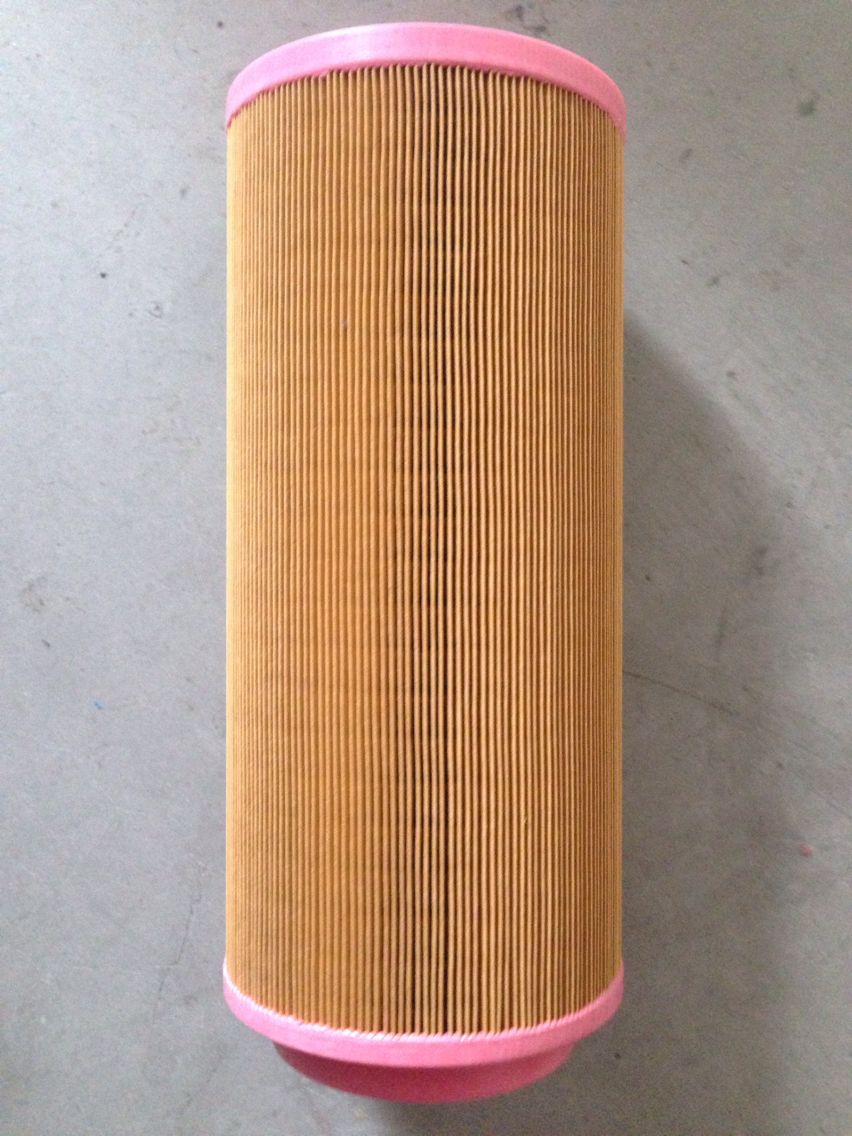 Red five-ring screw-type air compressor 75HP maintenance consumables air filter 55KW beating air pump air filter core