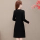 2024 Autumn and Winter New Dresses 30 to 40 to 50 Years Old Middle-aged Female Mothers’ Large Size Slimming Belly Covering Skirt