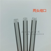 Double steel needle skin wire fiber heat shrink tube leather wire fiber optic cable hot melt tube light skin fiber fusion tube 6CM 1000