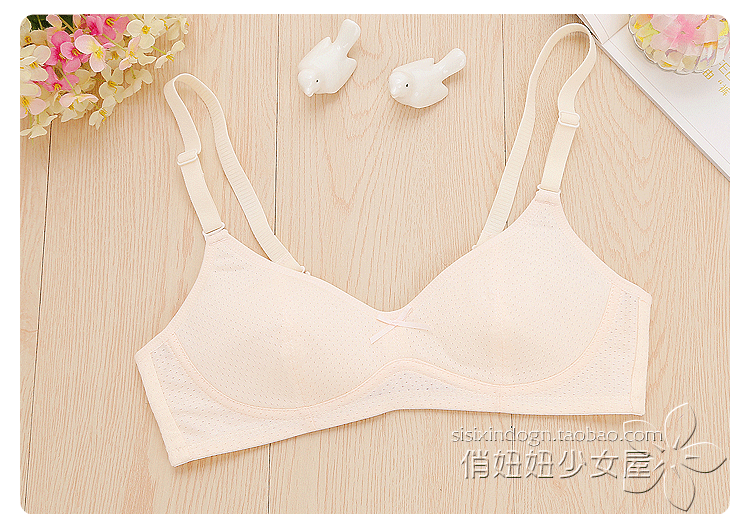 Yilanfen cô gái phát triển áo ngực mỏng phần thoáng khí học sinh trung học cơ sở đồ lót cotton mùa hè ngực nhỏ áo lót thể thao
