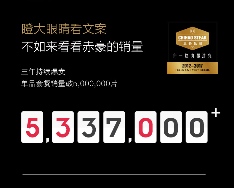 澳洲进口 赤豪 家庭牛排套餐 100g*10片 图3