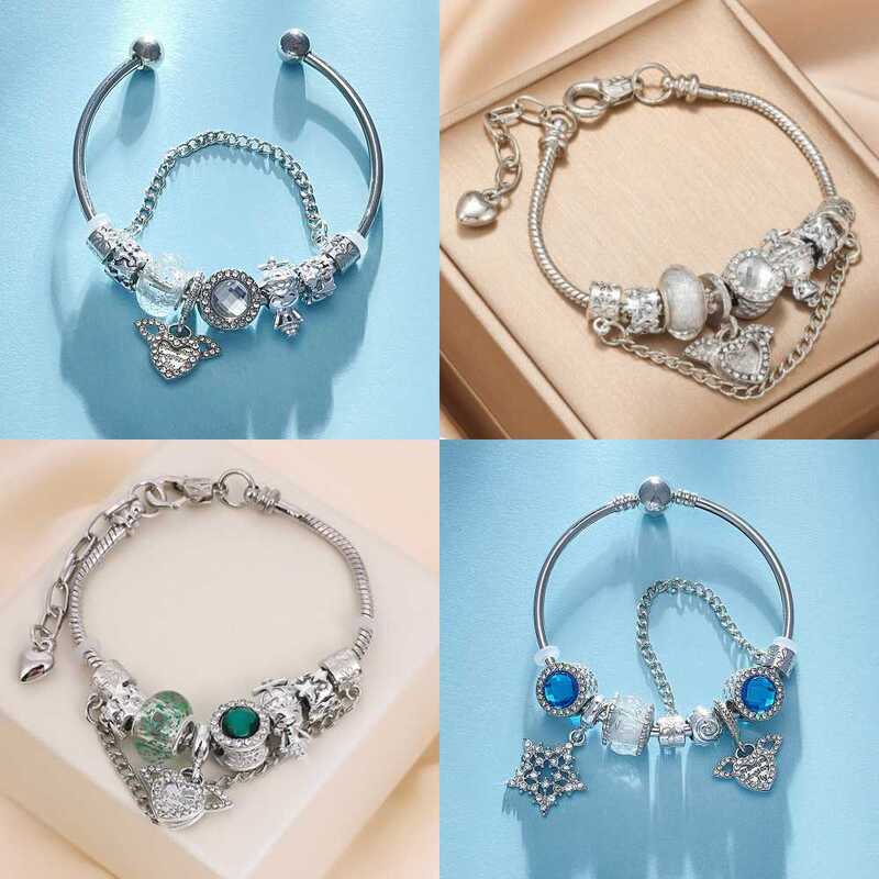 Pan's Angel Wings Bracelet, Ins-Style, High Aesthetic Value, DIY Detachable Bracelet, Adjustable Pull-Type Bracelet of the Same Style