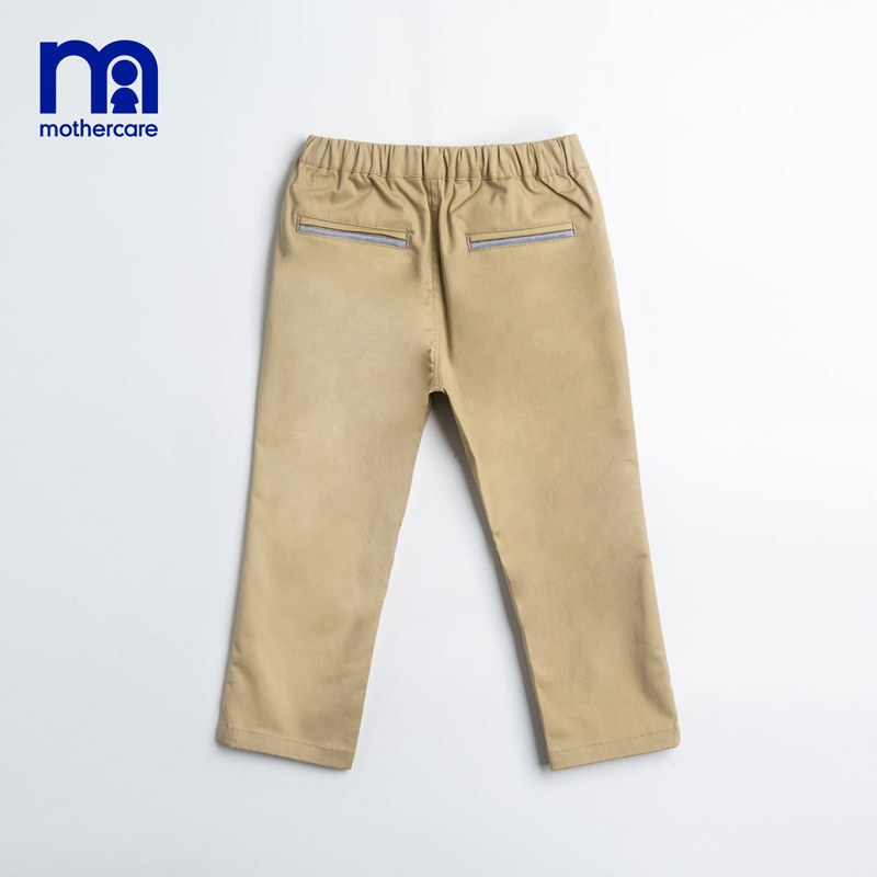 Mothercare Anh trai quần New Casual Khaki eo quần Straight.